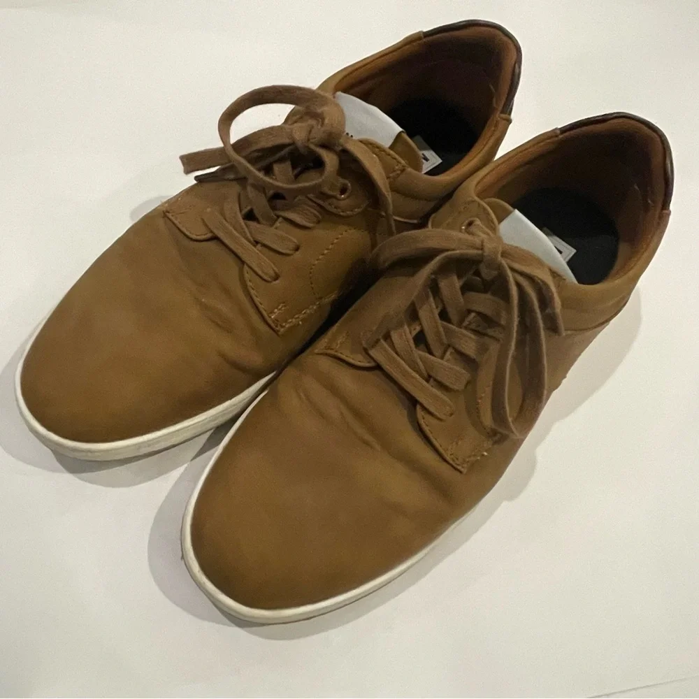 Madden Men's‎ Brown Low-Top Casual Sneakers Size 9 Ortholite Insoles